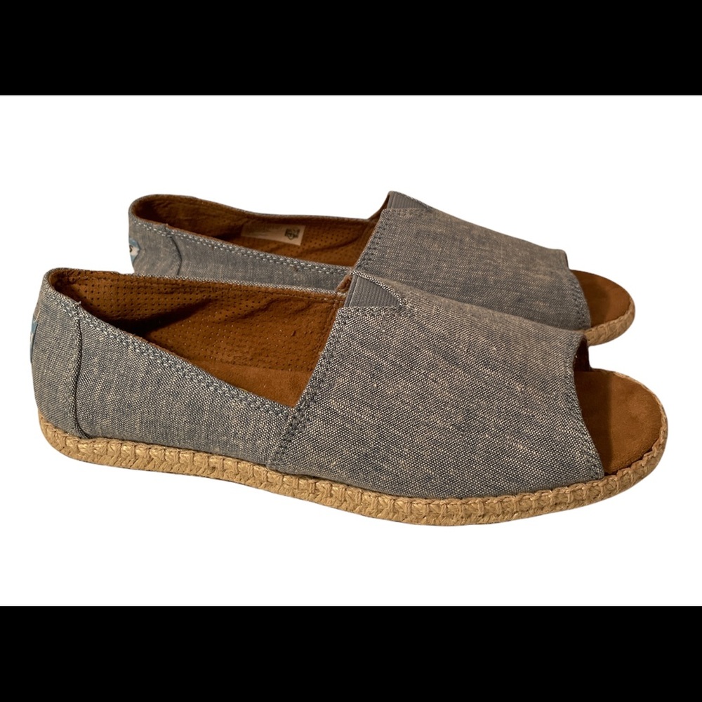 TOMS Alpargata rope espadrille size 9